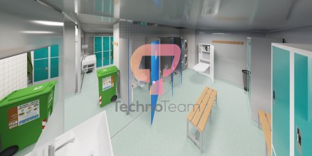 Foldable Expandable WC & Shower & Laundry Container