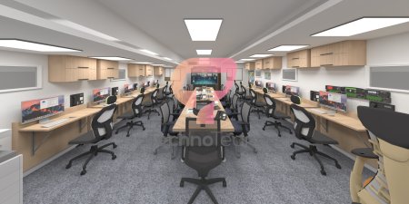 Trailer Based Mobile Command Center Inside View