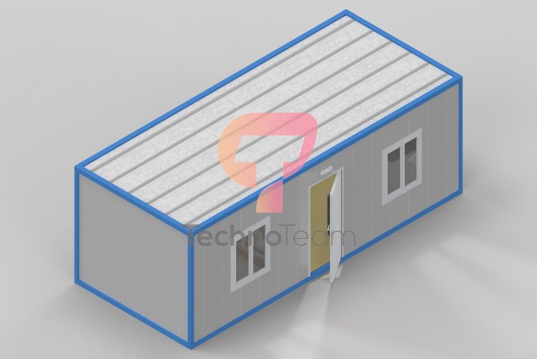 living container,3x7 container,office container,dormitory container,accommodation container,special size container,sandwich panel container