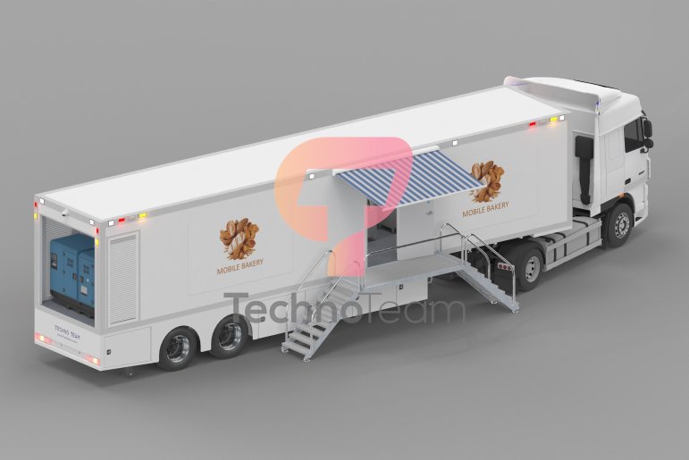Mobile Bakery,trailer based bakery,bakery trailer,mobile bread oven,Mobile Kitchen,Mobile Arab bread container,Field bakery