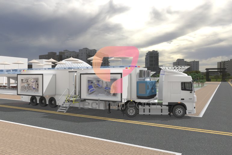 MOBİL AMELİYATHANE VE YOĞUN BAKIM ÜNİTESİ,Mobile OR&ICU,treyler üstü ameliyathane ve yoğunbakım ünitesi,Mobil Cerrahi Ünitesi,Mobil yoğunbakım,Mobil hastane